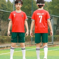 25-26 Season High-quality Kids Football Jersey Set CR7 Football Jersey Sportswear Set
