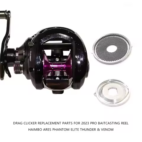 Drag Clicker Replacement Parts For 2023 PRO Baitcasting Reel Haimbo Ares Phantom Elite Thunder & Ven