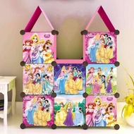 Simple Storeage Wardrobe Childrens Assembly Cabinet 8Cube Wardrobe With 2 Top Shape