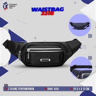 POLO LAND Tas Pinggang Selempang Waterproof Waist Bag