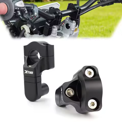 Fit For Suzuki Yamaha Kawasaki BMW Honda KTM Triumph 22mm 7/8" Universal Motorcycle CNC Aluminum Rot