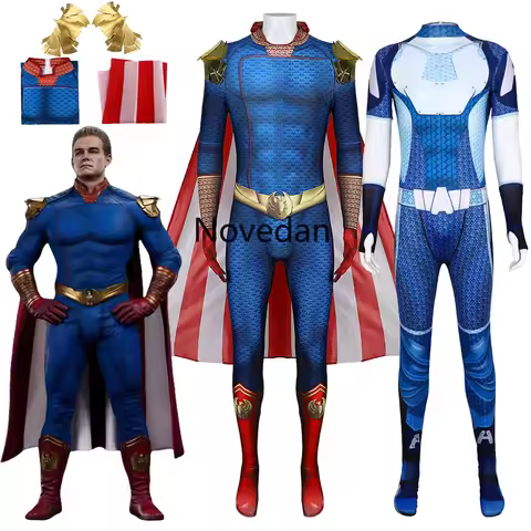 The Boys Cosplay A Train The Homelander Costume Female Women Men Halloween Costume Party Super Hero 