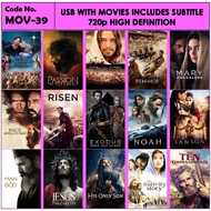 Usb With Movies Biblical Includes Subtitle MOV-39