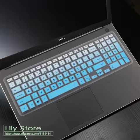 Silicone Keyboard Skin Cover for Dell G3 15/17 G5 15 G7 15 series 15.6" G3 G3579 G5 G5587,17.3" Dell