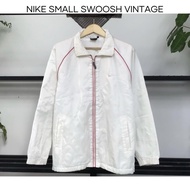 Jaket Starter (JS) Nike Swoosh Vintage White Preloved Second Thrift