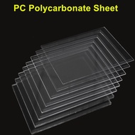 Clear Solid Polycarbonate Sheet 2 3 4 5 6 8 10 12 15 20mm Transparent PC Hard Plastic Panel UV Resis
