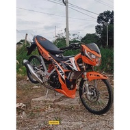 ■ ◲ ❈ ☋ ۩ RAIDER 150 FI STOCK DECAL 2021 (BLUE)
