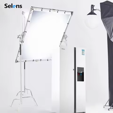 Selens For Light Modifier Strobe Softbox Photography Studio Nylon Silk White Seamless Light Modifier