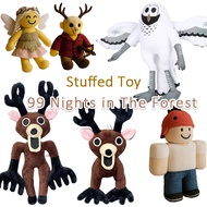 Roblox 99 Nights in The Forest Plush Doll Deer Owl Stuffed Toys for Kids Surprise Gifts