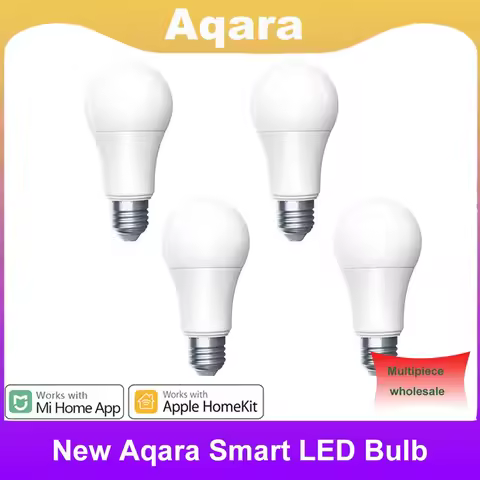 Aqara Smart LED Bulb T1 Zigbee 3.0 E27 6500K 220-240V Bluetooth Smart home Light Work For Homekit Al