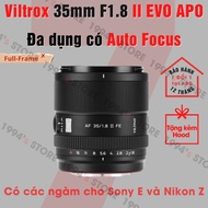 Viltrox AF 35mm F1.8 Mark II EVO APO Lens - Multi-purpose Lens with Auto Focus for Full-Frame for So