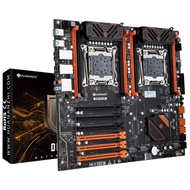 เมนบอร์ด X99 F8D PLUS LGA 2011-3 Xeon รองรับ Intel Dual CPU E5 2640 2666 2670 2696 V3 V4 DDR4 RECC N