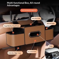 Car seat back storage box multifunctional tissue box car seat back organizer