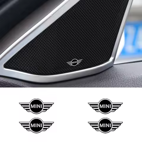 For BMW mini cooper cooper r56 fridge Cooper JCW R55 F56 R57 R58 R59 R60 R61 Car Audio Decorate 3D A
