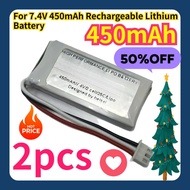 For 7.4V 450mAh Rechargeable Lithium Battery