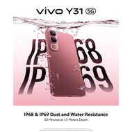 vivo Y31 5G (8+256GB)｜AI Camera｜Long Battery｜Large Display｜2Y Manufacturing Warranty