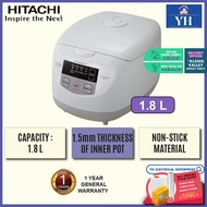 Hitachi 1.8L Non-stick Coating Inner Pot Microcomputer Rice Cooker - RZ-ZH18Y