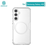 For Samsung Galaxy A55 Magnetic Case Nillkin Nature Pro Lens Protection Cover For Samsung Galaxy A55