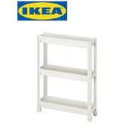 IKEA VESKEN WITH ROLLER SHELF UNIT