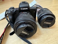 Canon 佳能 EOS M50 Camera 相機 + 2 Lens 鏡頭 + Viltrox Adapter (送腳架)