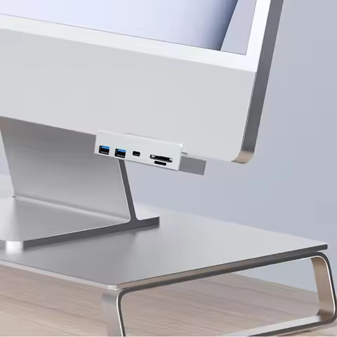 5 in 1 Multiport Hub USB3.1Gen2 10Gbps Multi Splitter Adapter SD TF Card Reader 2 USB-A+1 USB-C Port