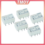 TMOY 5pcs dc 5v smd g6k-2f-y signal relay 8pin for omron relay  TMOY