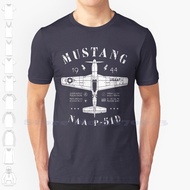 P-51 Mustang Custom Funny Hot Sale Tshirt P 51 P51 P 51D Mustang P 51 Mustang Tuskegee Airmen Red Ta