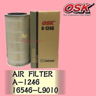 OSK A-1246 AIR FILTER FOR EXCAVATOR HITACHI,KOBELCO,MITSUBISHI,SUMITOMO