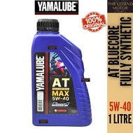 AT Bluecore Blue Core Fully Synthetic Max 5W 40 YAMALUBE Motor Oil Engine Minyak Enjin 90793-AH427 1