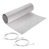 Yours MO-Exhaust Heat Shield Automotive with Two Cable Zip Ties for Muffler Exhaust Wrap Heat Barrie