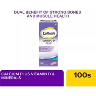 Caltrate Calcium + D Plus 100's Exp:01/27