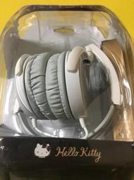 全新 audio-technica 鐵三角 Hello Kitty 耳機 限量版 白灰