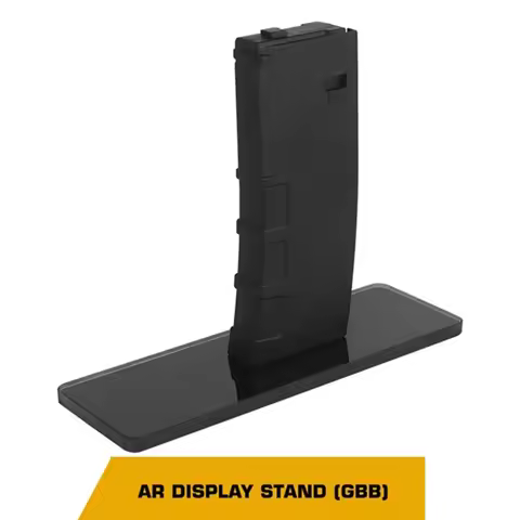 AR Display Rack Stand for M4 AR15 GBB, ABS Anti-slip Pads Decorative Ornaments Display Standing
