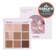 NOVO (British Tea Series) 9 Color Eyeshadow Palette Matte Makeup Nine-Color 9g English Tea Series