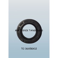 Oil seal TC 36x58x12 36 x 58 x 12 rubber Oil seal shock breaker 36 58 12