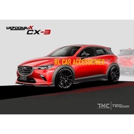 Mazda cx3 2016 2017 2018 VazoomaX bodykit body kit front side rear skirt lip roof top spoiler Cx 3 C