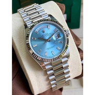 100%NEW Hot high quality Rulxs Sky-Dweller Mens Womens Quartz Watch Fashion Gold Casual Watche