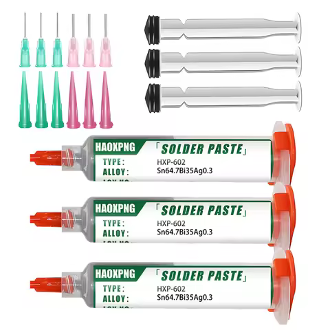 35g Lead-Free Solder Paste, 151 °C/303.8 °F, Solder LED Patch Repair Without Cleaning Solder Paste, 