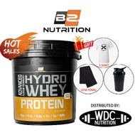 BS Nutrition Hydro Whey Protein Isolated (3KG)Susu Gym-Free Shaker/T-SHIRT BS Hydrowhey[1kg 2kg 3kg]