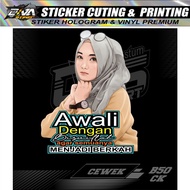 Girls' stickers, car stickers, motorcycle stickers, truck stickers, pick-up stickers, girls' sticker