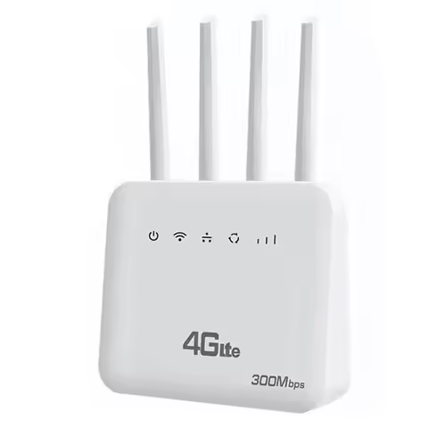 GW-4G CPE Router 4G CPE Wifi Router With 4G SIM Card Slot Wifi Modem 300Mbps Four Antenna Booster Si