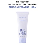 [THE FACE SHOP] Rice Water Bright Amino Gel Foaming Cleanser 150ml | Mildly Acidic