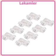 LAKA 8pcs COB Connector, 2PIN 8mm Strip Light Connector, Stable Transparent COB LED Connector For CO