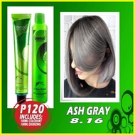 ♞ASH GRAY (8/16) Bremod Hair Color with Oxidizer