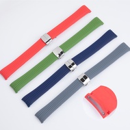 Substitute for Baida*Feili Aquanaut Tape grenade5164 5167Original silicone rubber watch strap21mm