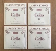 [首席提琴] 全新 頂級丹麥LARSEN 大提琴弦 1/2 3/4 套弦 限時優惠 只要5300元