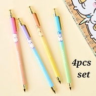 [Chiikawa] Slim Mechanical Pencil Set of 4 , 0.5mm,School supplies, mechanical pencil gift, ultra-sl