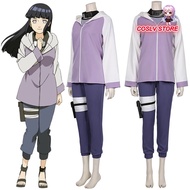 Anime Hyuga Hinata Cosplay Costume Jacket Pants Outfits Halloween Suit