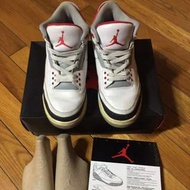 Jordan Fire Red  3代 火紅 Jordan3