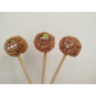 Pompom Pen (1pcs) || Feather Pen